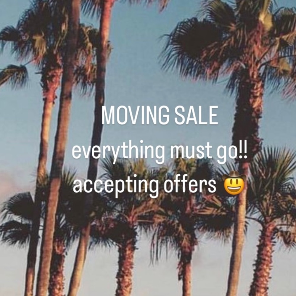 moving sale ✨✨